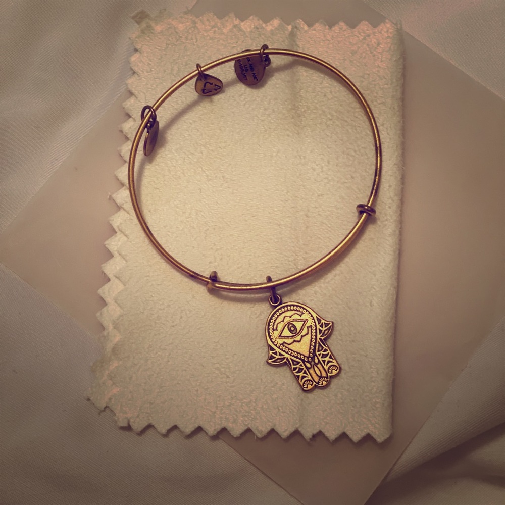 Alex and Ani Hand of Fatima bracelet